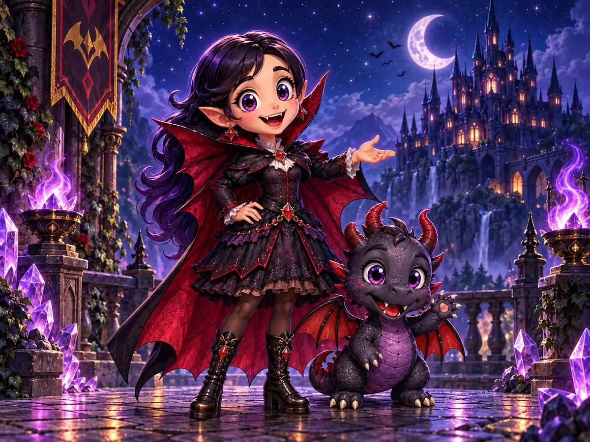 Roxana e Rex, due amici nel mondo di Draconia
