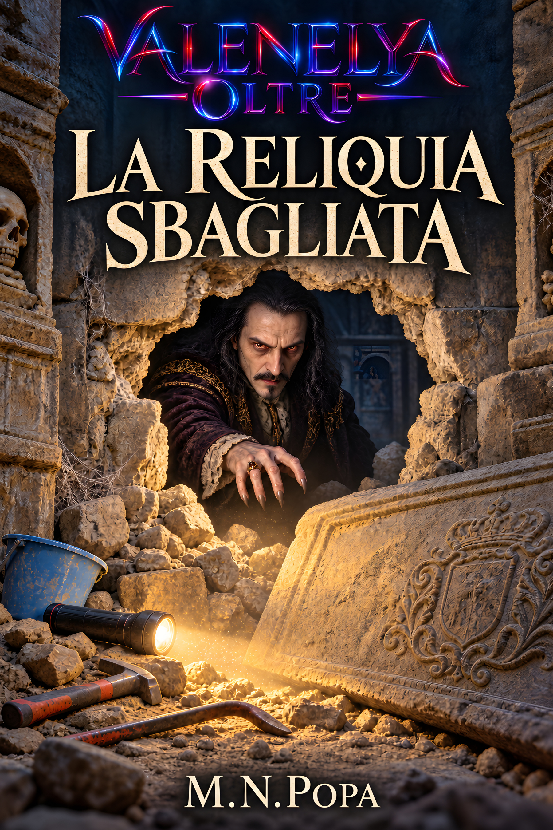 Copertina di La reliquia sbagliata, M.N.Popa