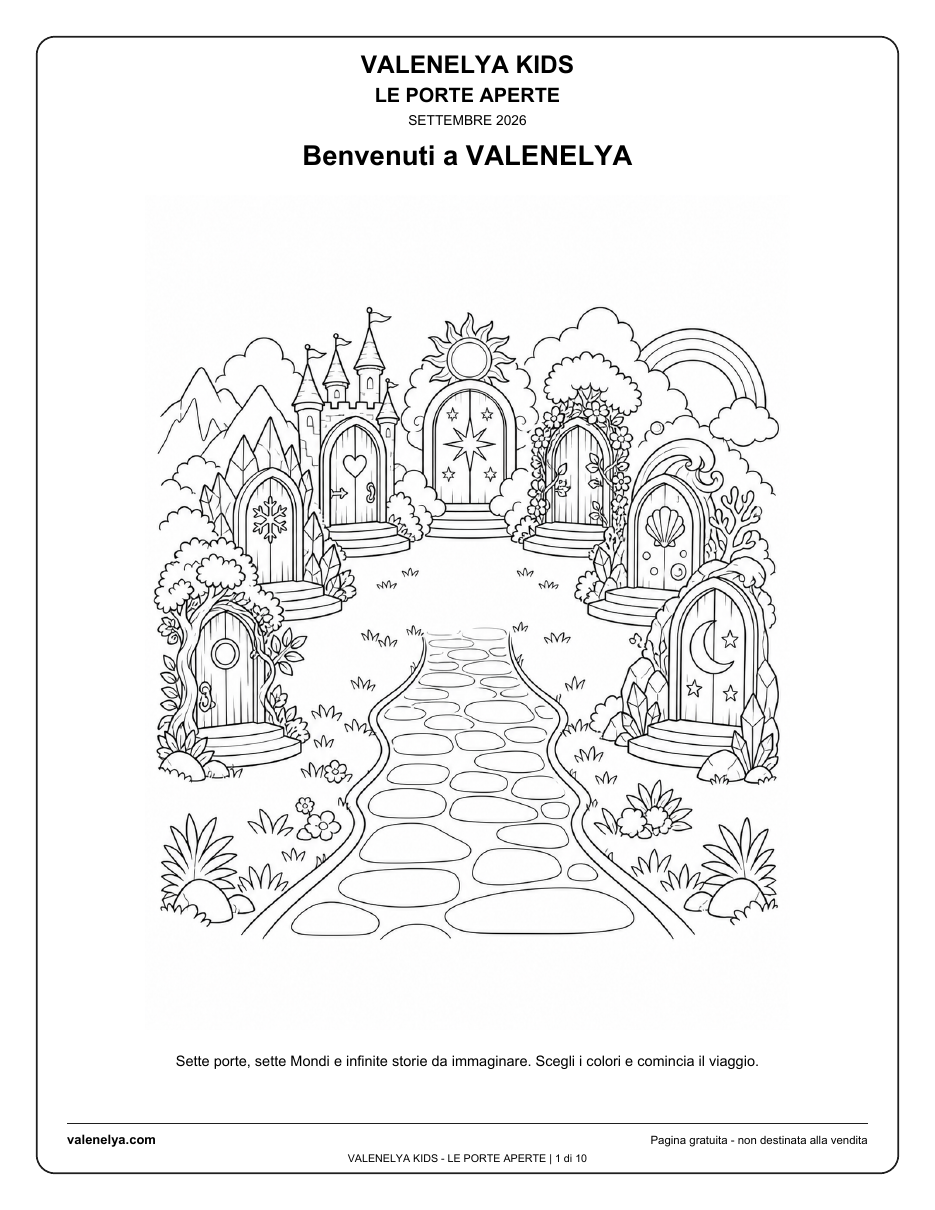 Copertina Le Porte Aperte — Settembre 2026