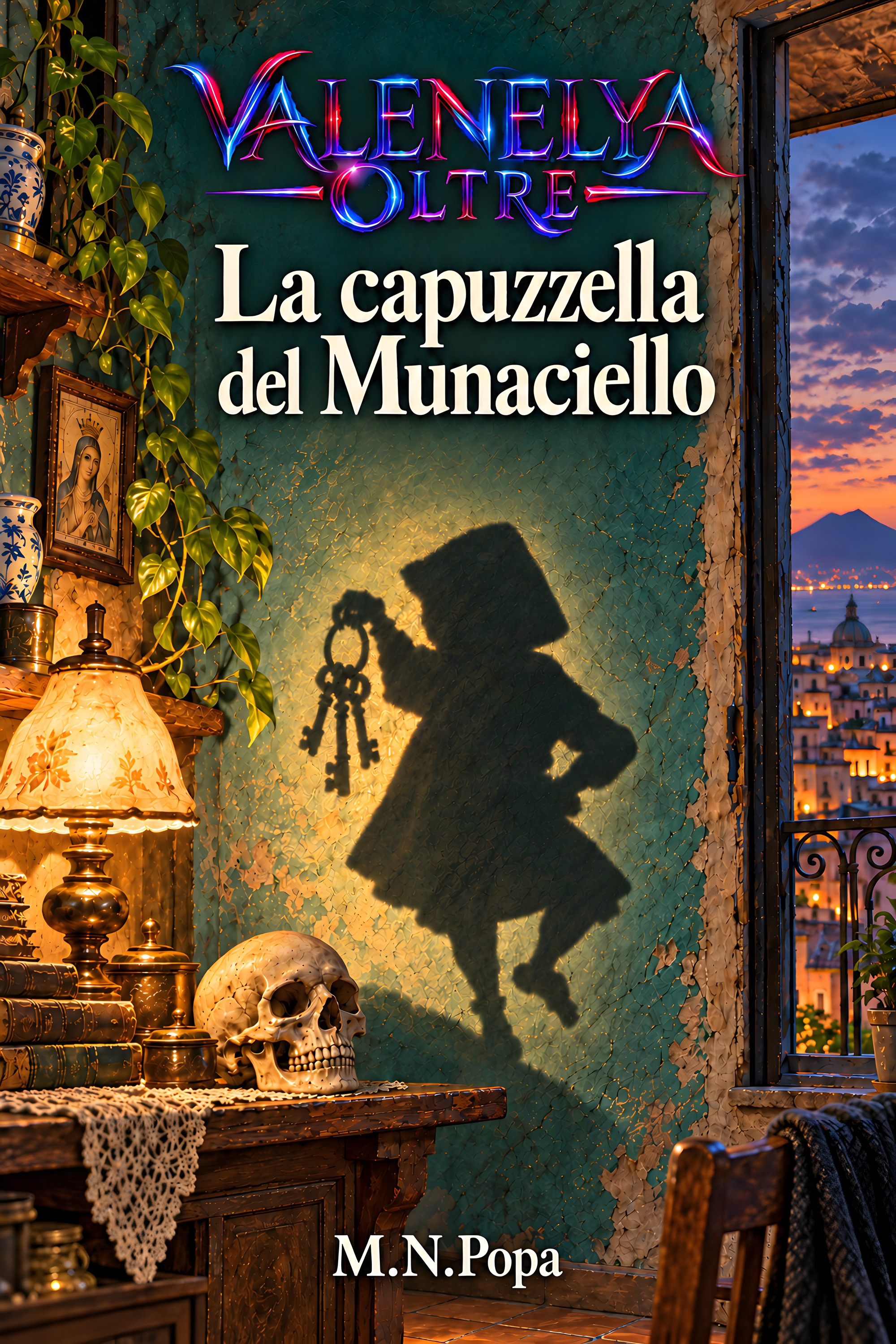 Copertina di La capuzzella del Munaciello, M.N.Popa